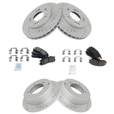 Front Rear Disc Brake Kit for Dodge Avenger Eagle Talon Mitsubishi Eclipse - Image 1 of 4
