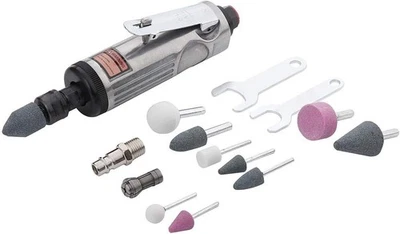 Air Die Grinder Kits 16Pcs, Pneumatic Mini Straight Grinder, Tyre Repair 212505B - Image 1 of 4