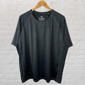 Tommy Bahama IslandZone Hemd Kurzarm grau Performance sportlich Herren XL - Bild 1 von 5