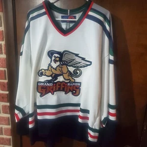 Vintage Grand Rapids Griffins Hockey Jersey Size Adult XL - Picture 1 of 8