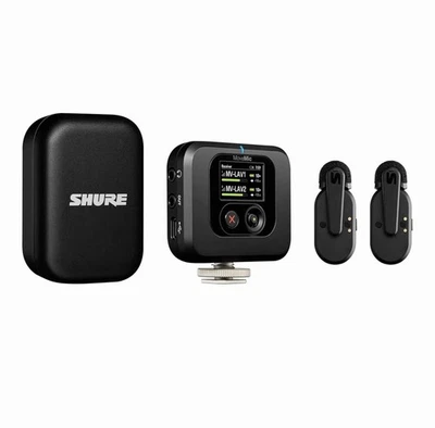 Shure MoveMic Two Wireless Lavalier Mic Kit 🎤 Dual Channel + Receiver - Image 1 of 4