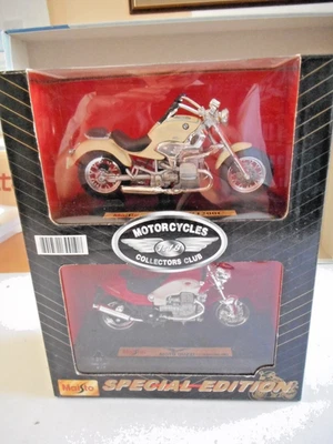 Maisto Motorcycles Collectors Club 399108 BMW R1200C y Moto Guzzi 1:18 + Caja Foto 1 de 4