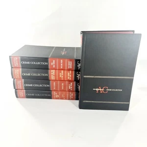 5x Agatha Christie Crime Collection (1970, Hardcover) Red Edges Bulk Lot Bundle - Picture 1 of 19