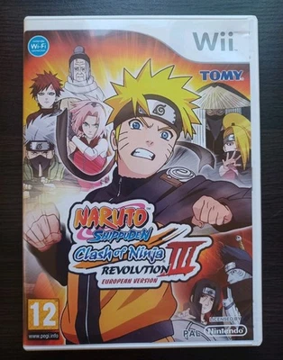 Naruto Shippuden: Clash of Ninja Revolution III 3 European Version Wii PAL - Image 1 of 4