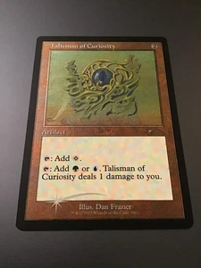 MTG Secret Lair #1061 Talisman of Curiosity Retro Frame Etched Foil - Bild 1 von 2