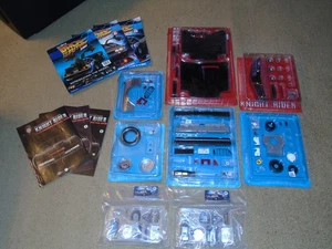 Eaglemoss Lot of Parts Packs Knight Rider Back to the Future Delorean 1:8 scale - Picture 1 of 7