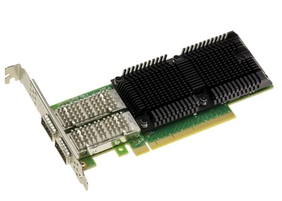 KALEA-INFORMATIQUE Carte réseau PCIe Gen 4.0 PC Dual 100G QSFP28 2 ports. Mellanox ConnectX 5