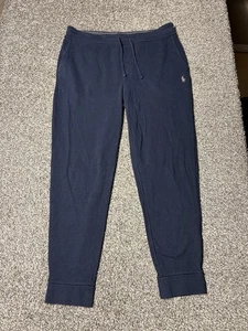 Polo Ralph Lauren Performance Hose Herren mittelblau Strick Jogger Pony Jogginghose - Bild 1 von 10