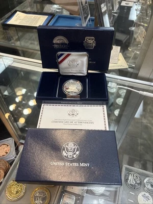 2003-P Wright Brothers First Flight Centennial Proof Silver Dollar Coin COA/OGP - Image 1 of 4