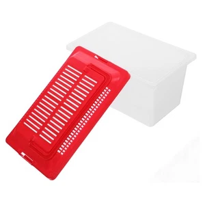 Aquarium Box Baby Kunststoff Behälter Schreibtisch Haustier Lebensraum Behälter - Bild 1 von 12
