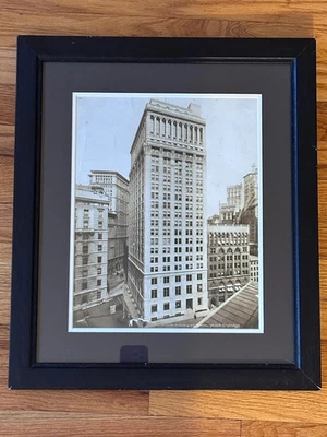 c1923 IRVING UNDERHILL GELATIN PHOTO THE COTTON EXCHANGE BUILDING NYC Photograph - Image 1 of 4