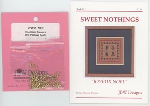 JBW Designs Joyeux Noel Mill Hill Glass Treasures Red Heart Sweet Nothings - Picture 1 of 2