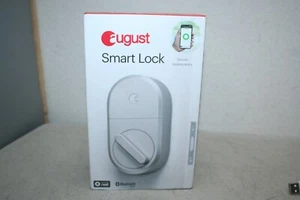 August Smart Lock 3rd Generation - Silver ASL-3B NEW - Picture 1 of 8