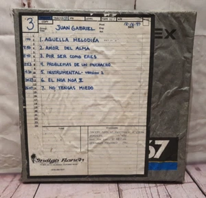 Juan Gabriel Safety Copy Of Master Recordings - Indigo Ranch Studio - 1981 - Picture 1 of 19