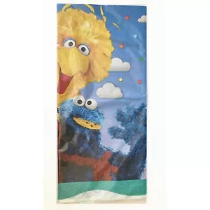 Copritavolo Amscan Nappe Sesame Street Workshop 54 x 96 in fornitura decorazione festa nuovo - Foto 1 di 3