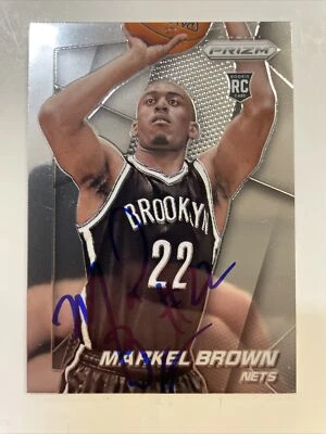 2014 Panini Prizm Markel Brown Autograph Card #285 In Person M427 - Image 1 of 2