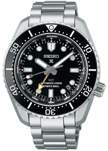 Seiko Prospex Mechanical Divers GMT SBEJ011 Men's Watch Black 2023 NEW - Picture 1 of 11
