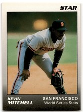 1989 STAR KEVIN MITCHELL KEVIN MITCHELL SAN FRANCISCO GIANTS #8