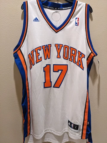 00's Jeremy Lin New York Knicks Adidas Swingman NBA Jersey Size Large NEW W TAGS Cover