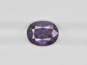 Elegante zafiro con certificación IGI PAKISTÁN 2,90 quilates violeta púrpura natural sin tratar - Imagen 1 de 6