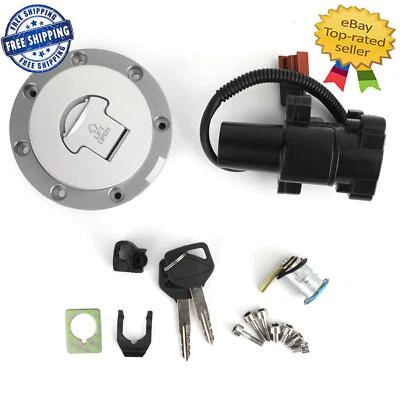 Interruptor de encendido Kit de bloqueo de tapa de gas combustible para Honda 07-14 CBR600RR y 08-14 CBR1000RR Foto 1 de 4