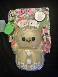 Fluffie Stuffiez Pan di Zenzero Uomo Gelo 3 Modi di Giocare Nuovo - Foto 1 di 5