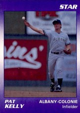 1990 Albany Yankees Star 8 Pat Kelly Bethlehem Philadelphia Pennsylvania PA Card