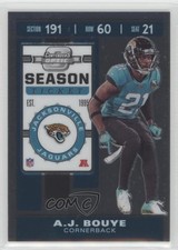 2019 Panini Contenders Optic Season Ticket AJ Bouye #34