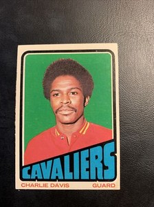 #27 Charlie Davis 1972-73 Topps Cb12 Cleveland Cavaliers￼