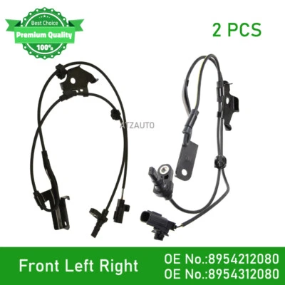 2X Sensor de velocidad de rueda ABS delantero izquierdo derecho para Scion XB TC IM Lexus HS250h Foto 1 de 4