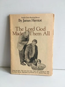 The Lord God Made Them All by James Herriot - Family Circle Reading Bonus 1981 - Imagen 1 de 5