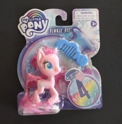 My Little Pony Pinkie Pie Poção Pônei Novo no Pacote com Pente - Imagem 1 de 2