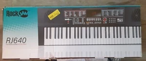 RockJam 61-Key Electronic Keyboard Piano | Keyboard - Black (RJ640) - Picture 1 of 2