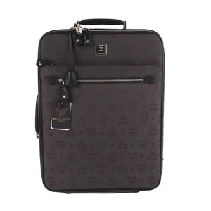 MCM Rollkoffer Cabin Trolley Visetos Black Luxus Designer Reisekoffer OP: 1850€ - Bild 1 von 24