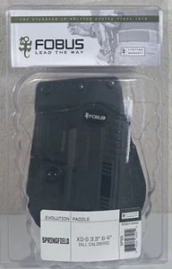 Fobus Evolution Paddle Holster Springfield XD-S - RH - Picture 1 of 4