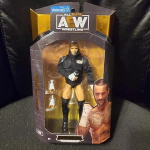 FIGURA DE ACCIÓN SELLADA EXCLUSIVA DE WALMART Jazwares AEW CM Punk #89 - Imagen 1 de 2