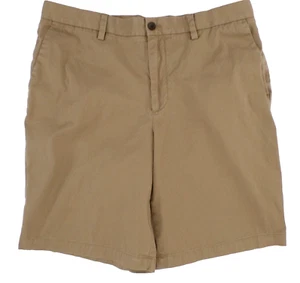 Banana Republic Men's Emerson Shorts 36 Khaki Chino Stretch - Picture 1 of 5