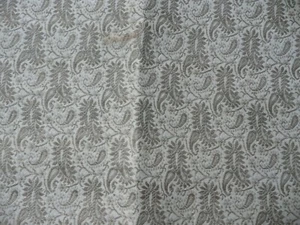 tissu vintage orientaliste : dessus de cousin fil doré - Imagen 1 de 4