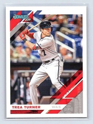 2019 Donruss Trea Turner #141 - Image 1 of 2