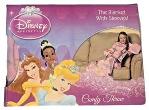 Accappatoio Coperta Bambina Principesse Disney Indossabile Lancio Con Maniche Taglia Unica - Foto 1 di 7