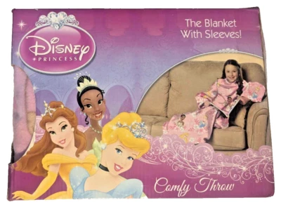 Bata manta de princesa Disney para niñas con mangas talla única Foto 1 de 4