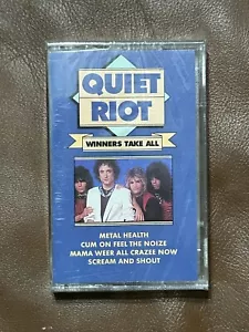 Quiet Riot Winners Take All Cassette 1990 Rock Music Metal Health NEW SEALED - Picture 1 of 3