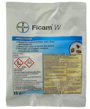 BAYER FICAM W INSECTICIDE 2 X 15G WASPS, FLEAS, ANTS, BEDBUGS, COCKROACHES