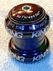 Chris King Headset - 1-1/8" - Sealed Bearing - Threadless - NoThreadset - Black - Picture 1 of 4