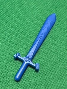 Vintage Imaginext Blue Castle Knight SWORD Ninja Fisher Price part - Picture 1 of 2