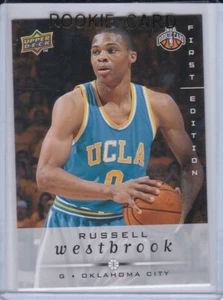 RUSSELL WESTBROOK ROOKIE CARD 2008 Upper Deck FIRST EDITION $$ RC Basketball HOT - Picture 1 of 2