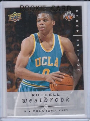 RUSSELL WESTBROOK ROOKIE CARD 2008 Upper Deck FIRST EDITION $$ RC Basketball HOT - Image 1 of 2