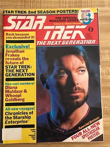 Star Trek The Next Generation Magazine Volume 5 88-89 Season - Picture 1 of 2