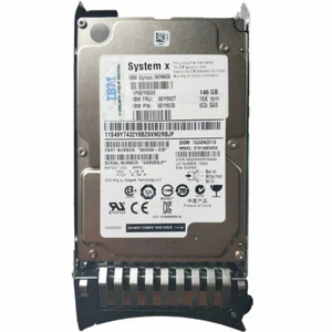 IBM 90Y8926 90Y8927 IBM 146GB 15K 6Gb 2.5in SFF G2HS SAS HDD - Afbeelding 1 van 1