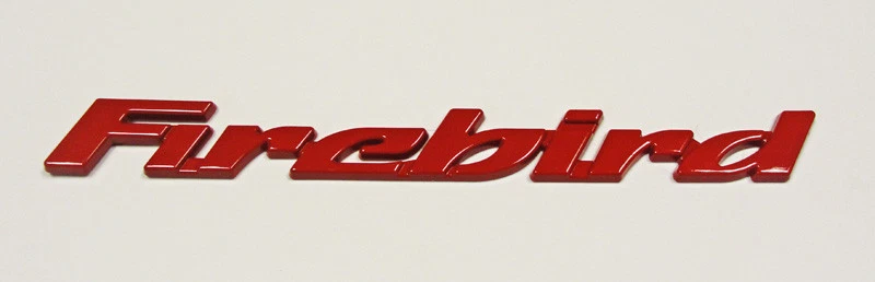 ¡¡Nuevo!!  Pontiac Firebird 1993-2002 panel de puerta placa emblema letras 93-02 rojo 1 Foto 1 de 1